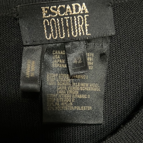 Escada Couture sweater set - Picture 3 of 4
